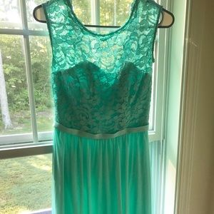 David’s bridal bridesmaid dress